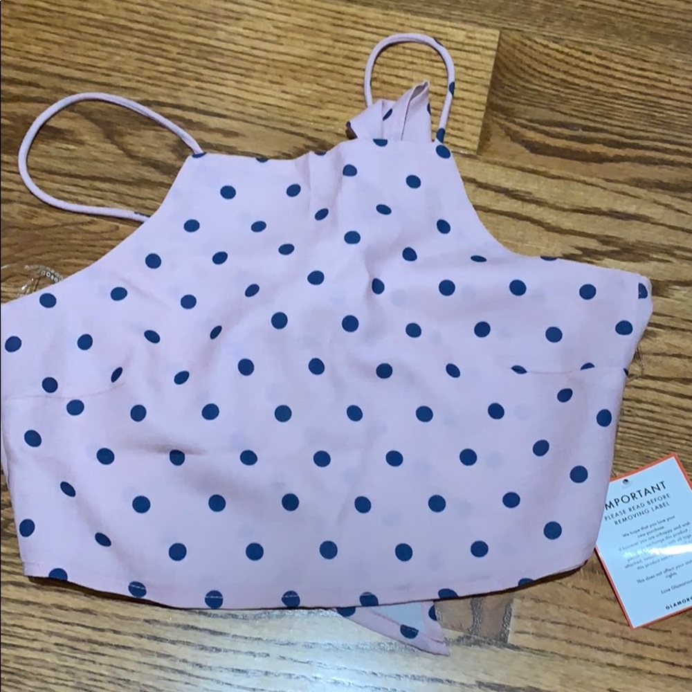 A glamorous nice crop top